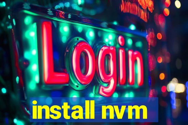 install nvm